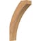 Ekena Millwork 5 1/2"W x 16"D x 28"H Thorton Smooth Knee Brace, Western Red Cedar BRC06X16X28THR00SWR - alternate 1